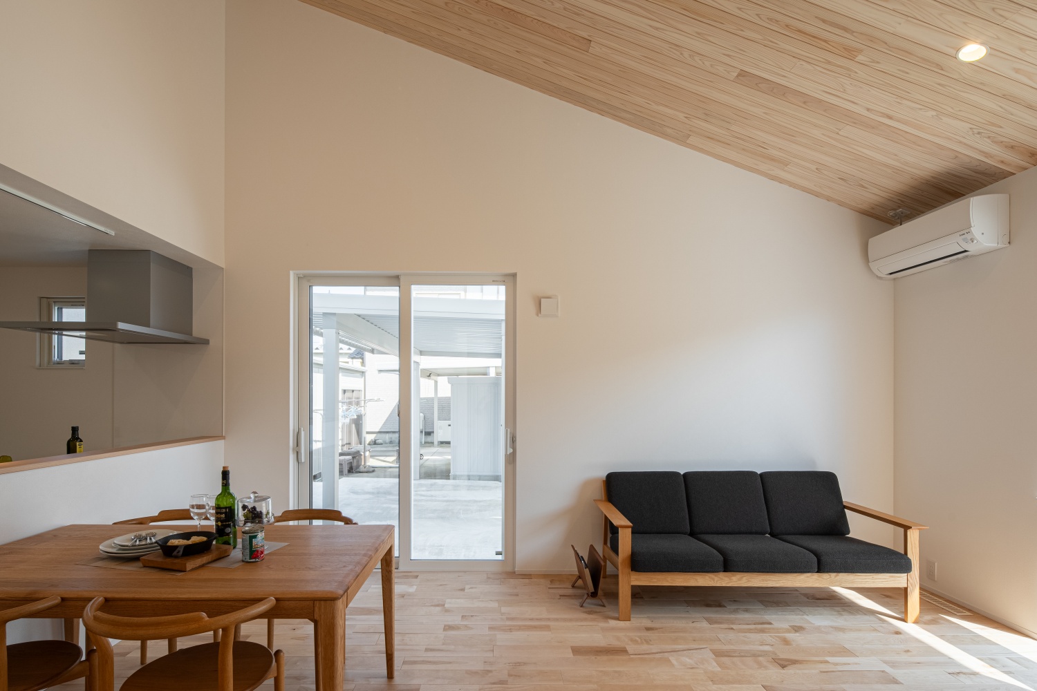 暮らしにゆとりをもたらす、1.5階建ての住まい